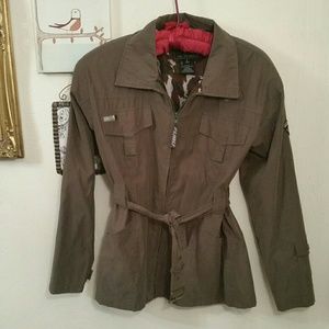 Y2K FUBU lined tailored detailed jacket S